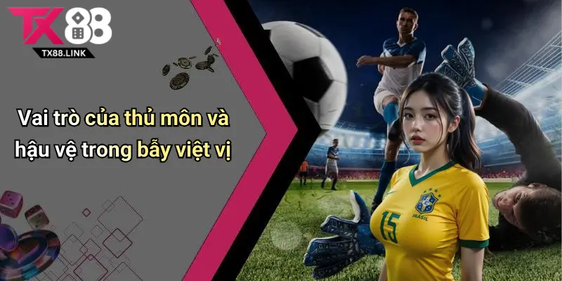 Vai trò của thủ môn và hậu vệ trong bẫy việt vị